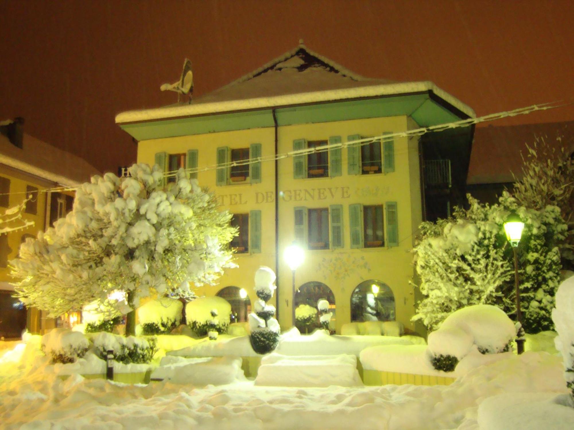 Hotel De Geneve Et Restaurant , Faverges-Seythenex Exterior foto