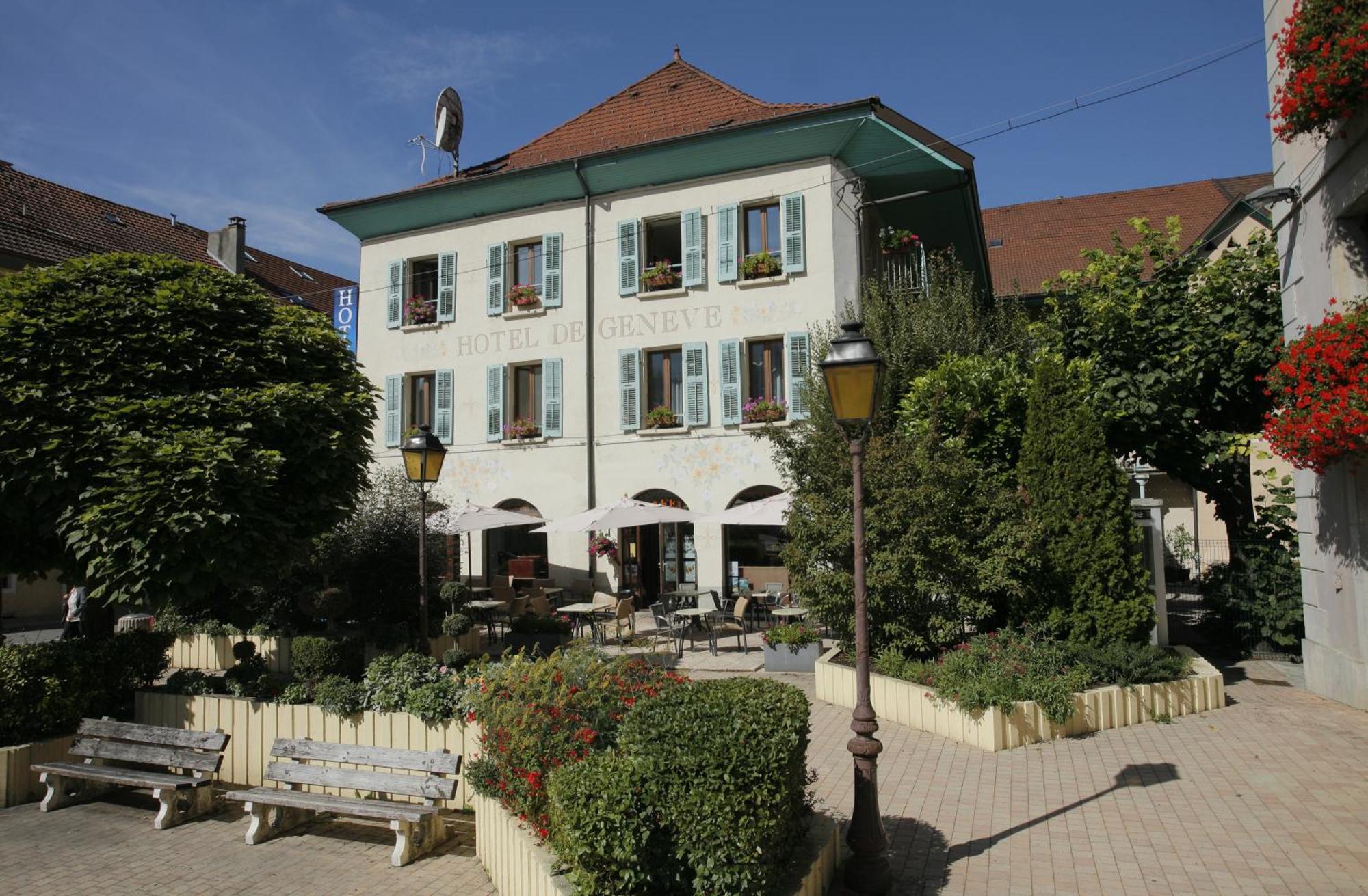 Hotel De Geneve Et Restaurant , Faverges-Seythenex Exterior foto