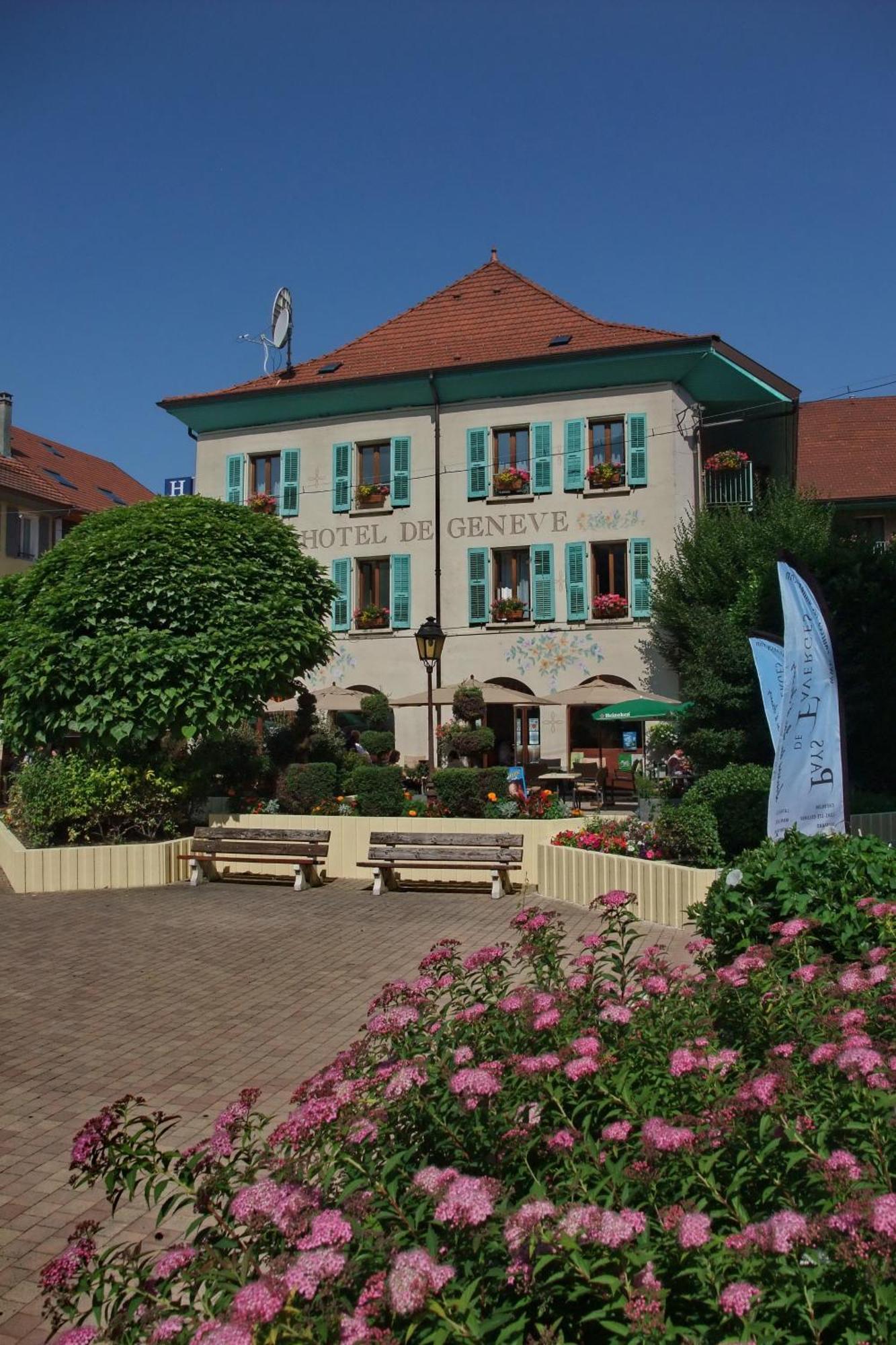 Hotel De Geneve Et Restaurant , Faverges-Seythenex Exterior foto