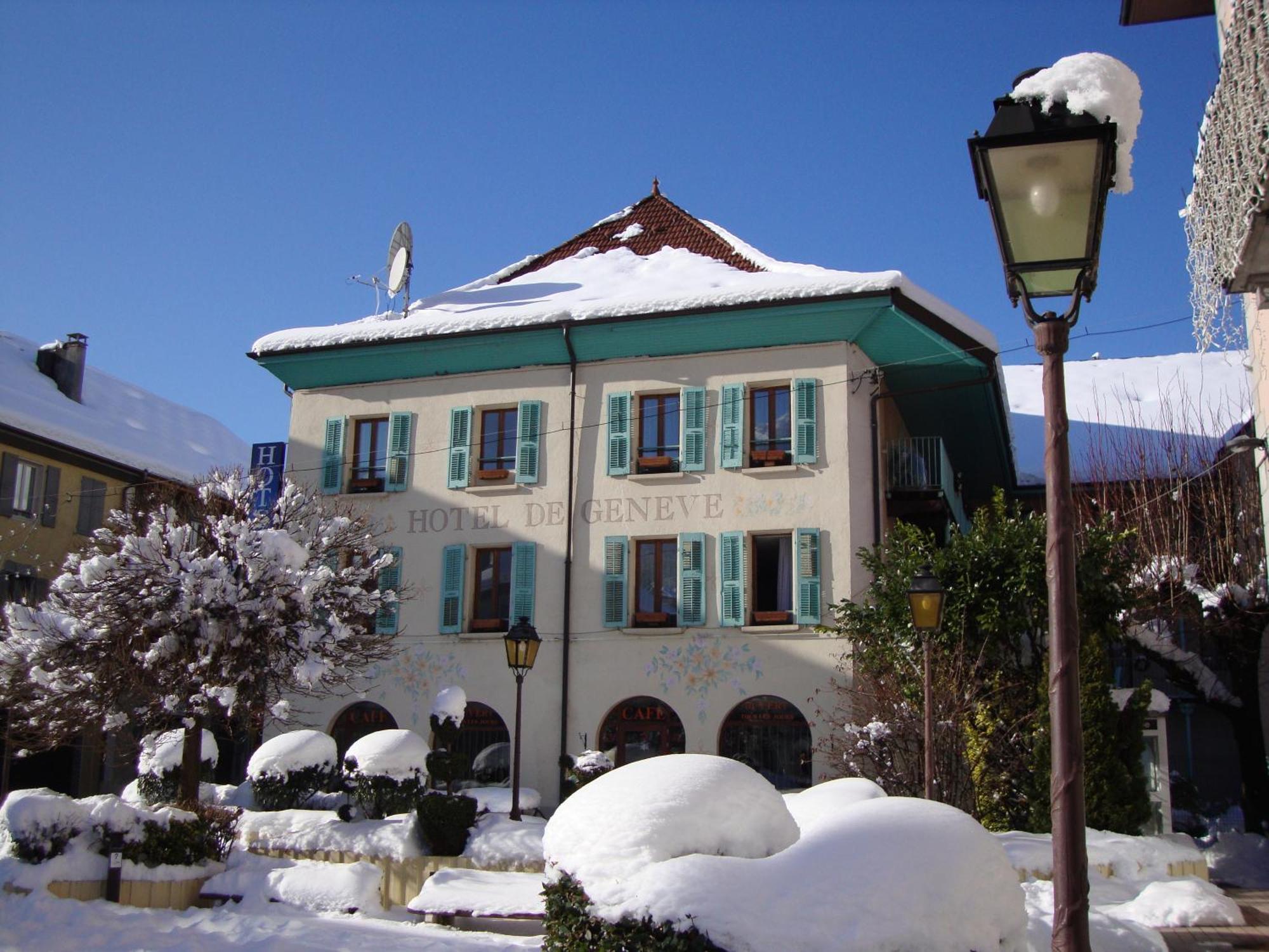 Hotel De Geneve Et Restaurant , Faverges-Seythenex Exterior foto